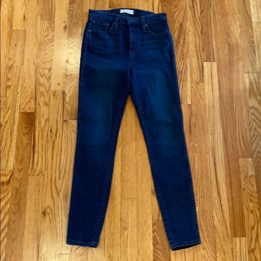 Madewell 10inch high rise skinny Jean